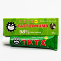 Green TKTX Numbing Cream Tattoo Cream Anesthesia Cream Tattoo Painless Cream Analgesic Cream Relief Cream For Operation Piercing Permanent Makeup Eyebrow Lips Liner 10g