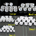 1000PCS Disposable Eyelash Extend Ring Cup Permanent Makeup Pigments Ink Ring Cups Set Tattoo Pigment Holder Cups