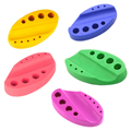 5 Colorful Oval Silicone Pigment Cup Cap Rack Permanent Tattoo Ink Cup Tattoo Machine Holder Stand Tattoo Accessories