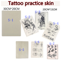 5PCS Tattoo Skin Permanent Makeup Tattoo Practice Leather Tattoo Belt Design Various Practice Leather Variety Tattoo Accessorie