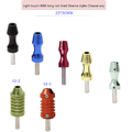 20MM Slim Waist Color Aluminum Alloy Tattoo Grip Tube With Back Stem Tattoo Gun Hand Grip Supplies Body Art Tool Accessories