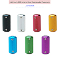 25MM Knurl Color Aluminum Alloy Tattoo Grip Tube With Back Stem Tattoo Gun Hand Grip Supplies