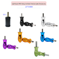 25MM Big Waist Color Aluminum Alloy Tattoo Grip Tube With Back Stem Tattoo Gun Hand Grip Supplies