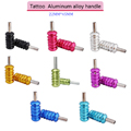 22MM Colorful Styles Light Alloy Tattoo Grip Tube For Professional Tattoo Machine Gun Silicone Cartridge Grip Part Handle