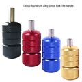 25MM Tattoo Color Self-locking Handle Aluminum Alloy Tattoo Grip With Back Stem Handle
