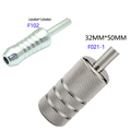 16MM 32MM Stainless Steel Tattoo Grip With Back Tattoo Machine Grip