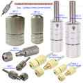 22MM 25MM 32MM Tattoo Stainless Steel Self-locking Handle Aluminum Alloy Tattoo Grip With Back Stem Handle