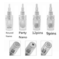10pcs Professional Bayonet Cartridge Needle Device Permanent Makeup Face Eyebrow Lip Tattoo Pen Needle