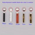 100pcs Microblading Needles For Tattoo Lamina Tebori Tattoo Permanent Makeup Needle Blade12 14 16 18 21pin Blades U Shape