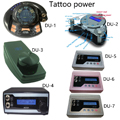 Digital LCD Display Tattoo Power Supply Permanent Makeup Tool For Rotary Coil Tattoo Machine Supplies