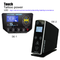 Premium Touch Screen Digital LCD Tattoo Power Supply Rotating Coil Tattoo Machine Permanent Makeup Tools Supplies.