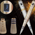 D30 Wireless Battery LCD Machine Permanent Makeup For Eyebrows Miroblading Eyeliner Lip Microshading Professional Rotary Tattoo Pen Gun