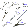 Triangle Opening Plier Clamp Piercing Forcep Tool Stainless Steel Body Piercing Plier Body For Ear Lip Nose Tongue
